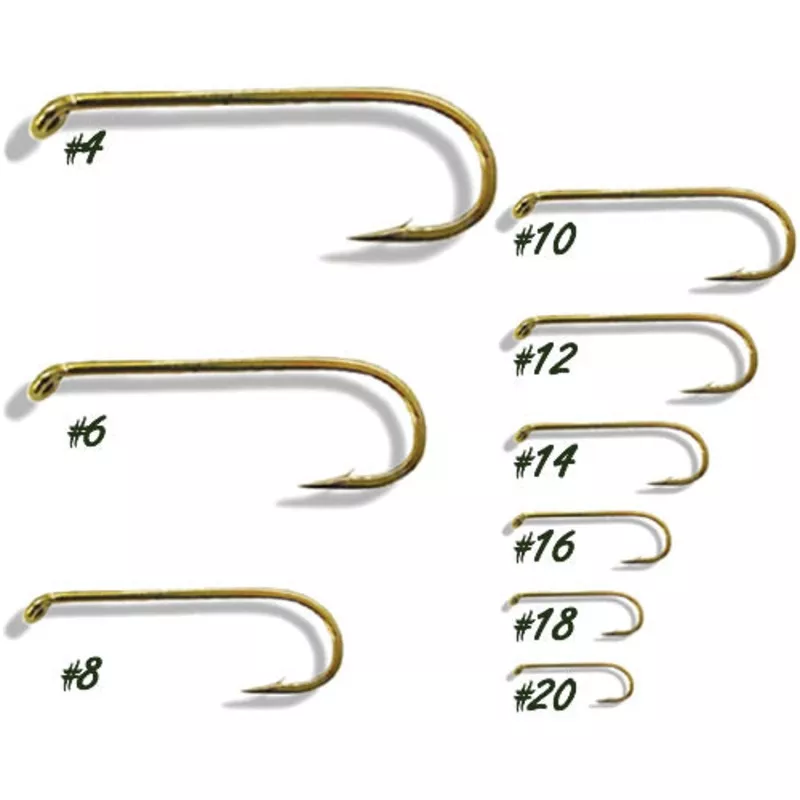 100 – 2XL Heavy Wire Hook 7026-Bronze #4-20