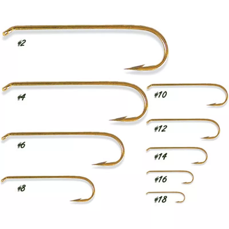 100 – 3XL Bugger Hook 7027-Bronze #2-18
