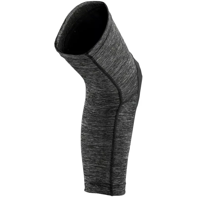 100% Teratec Knee Guards – Gray/Black Large