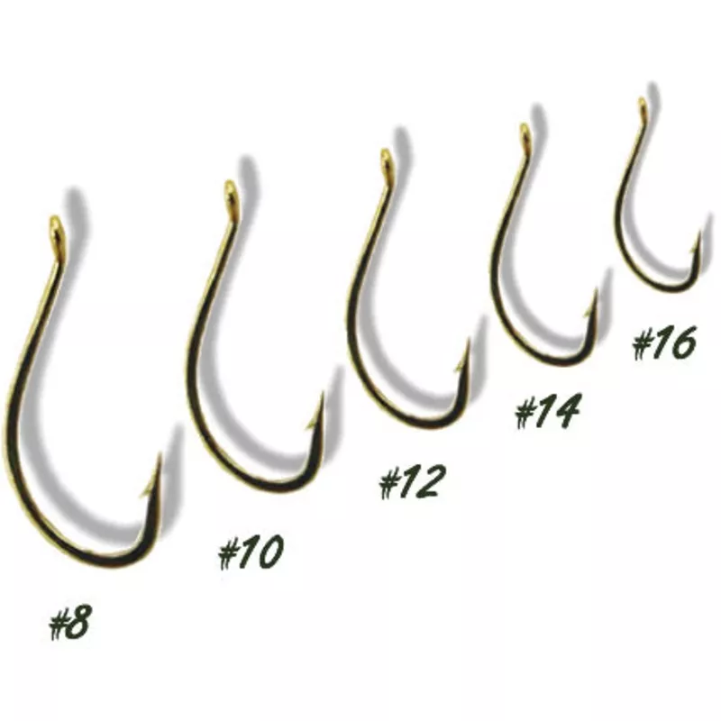100 – Up Eye Scud Hook 7009-Bronze #8-16