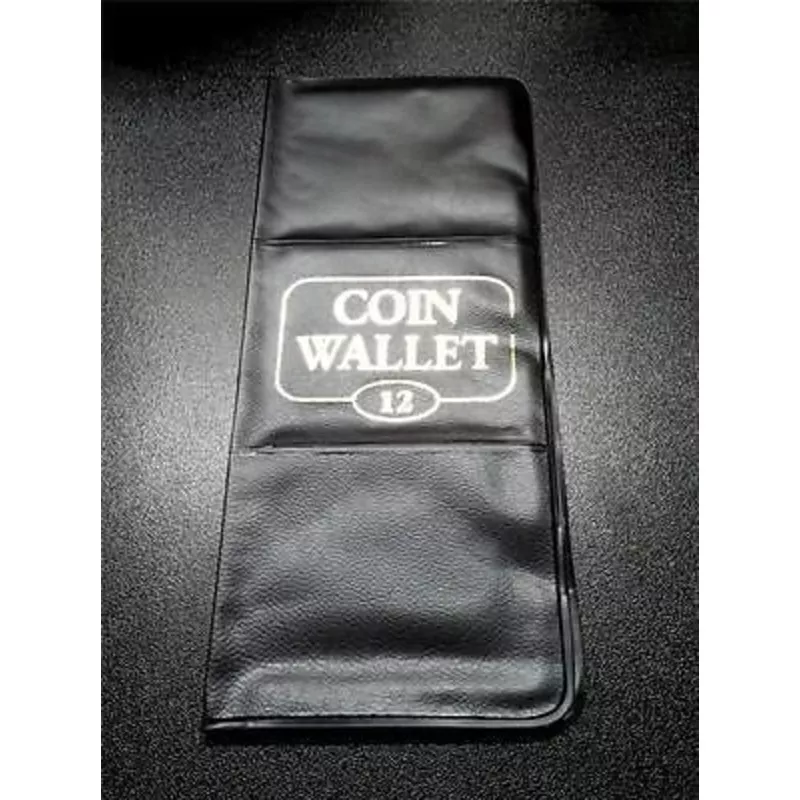 12 Pocket Coin Wallet Album by H.E. Harris with 2×2 Slots
