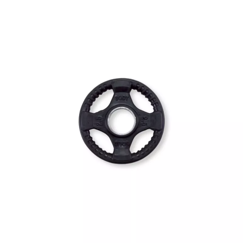 2.5 LB OLY RUB PLATE BLK - ORT2-5 N/A
