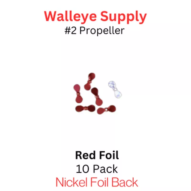 #2 RED FOIL PROPELLER
