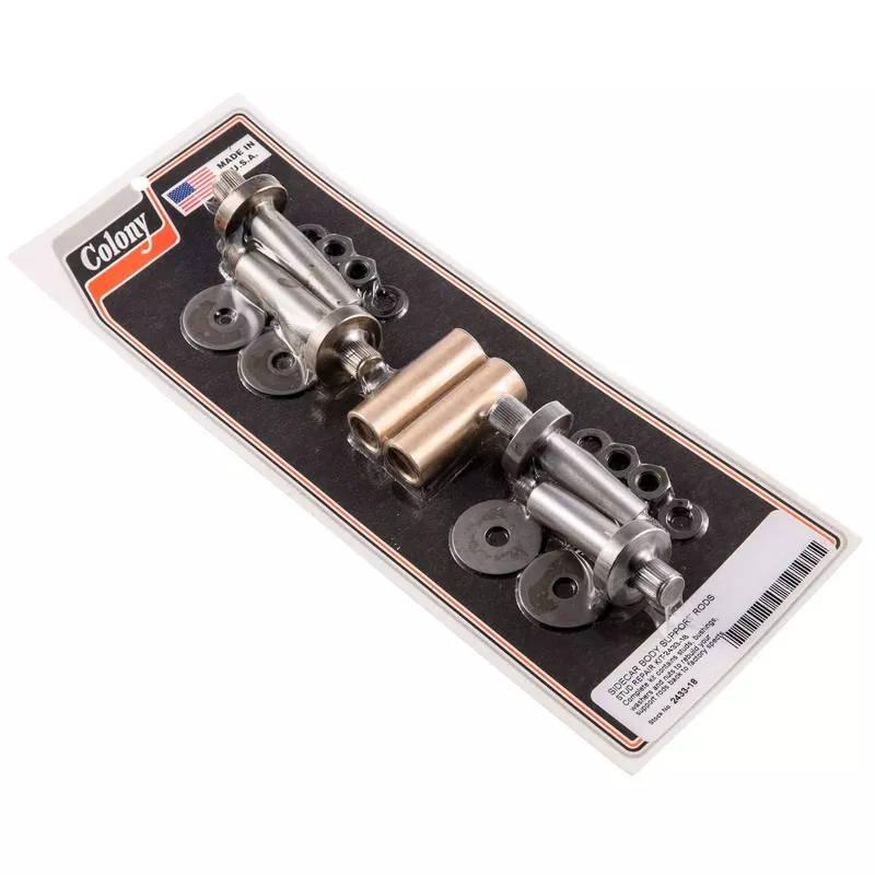 #2433-18 Sidecar Body Support Rods Repair Kit 1941-1993 Harley-Davidson