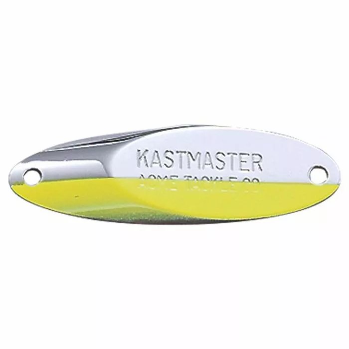 Acme Tackle Kastmaster - 1/4 oz - Chrome Chartreuse