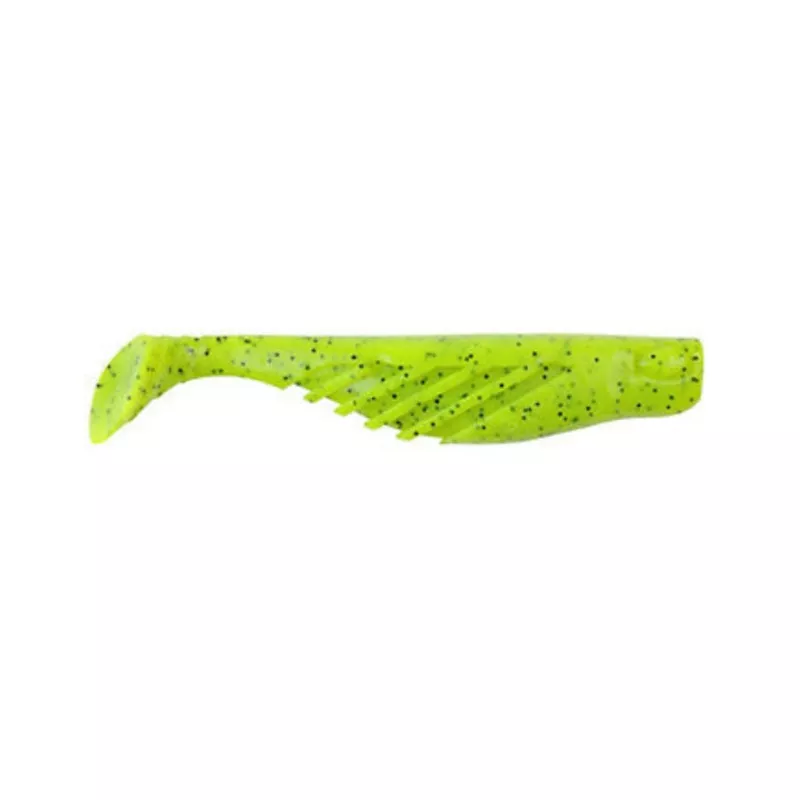 Berkley Gulp Ripple Mullet 4 in. Chartreuse Pepper JC18168303