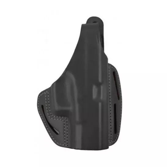 BLACKHAWK! 3-SLOT LEATHER PANCAKE HOLSTER