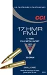 CCI Full Metal Jacket 17 HMR
