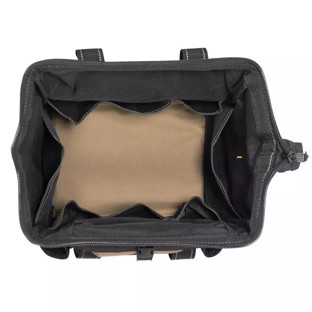 CLC 1533 Tool Bag w/Top-Side Plastic Parts Tray – 12″
