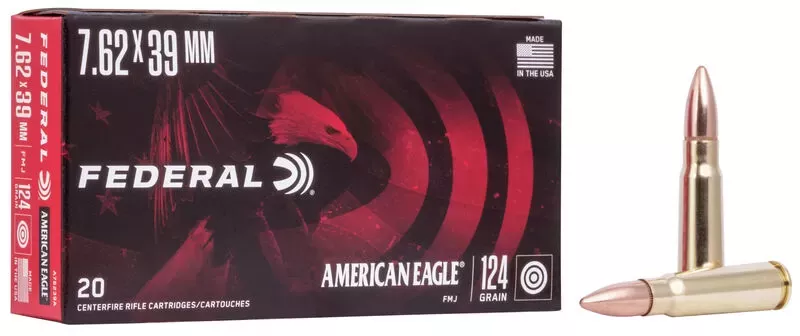 Federal American Eagle 7.62×39 FMJ