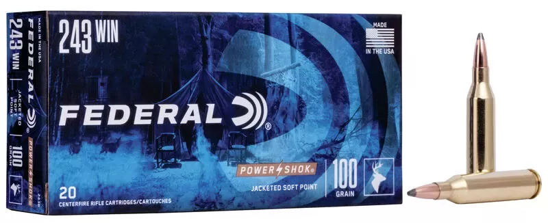 Federal Power Shok 243WIN 100GR