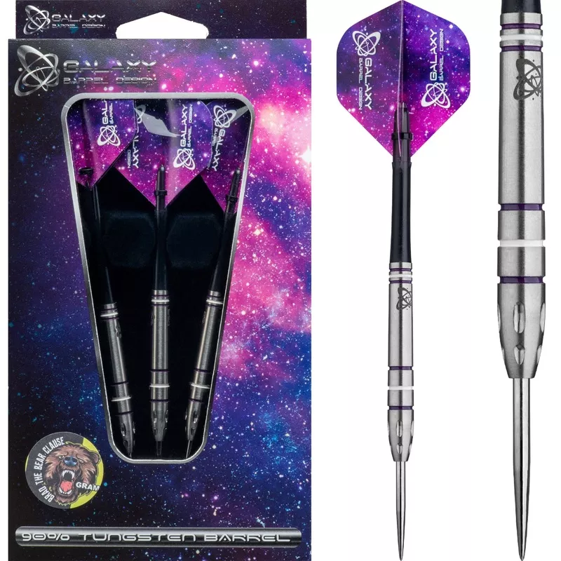 *Galaxy Brad Clause Darts - The Bear - Steel Tip - Natural