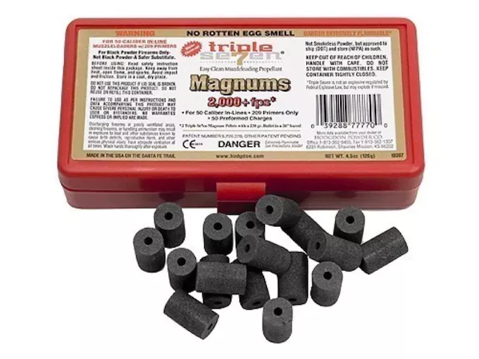 Hodgdon Triple Seven Black Powder Substitute 50 Caliber Magnum