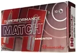 Hornady Superformance Match Rifle Ammunition 80264