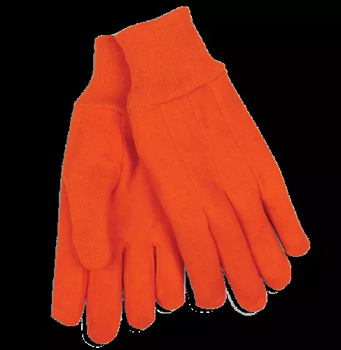 Kinco Orange Jersey Gloves Lg