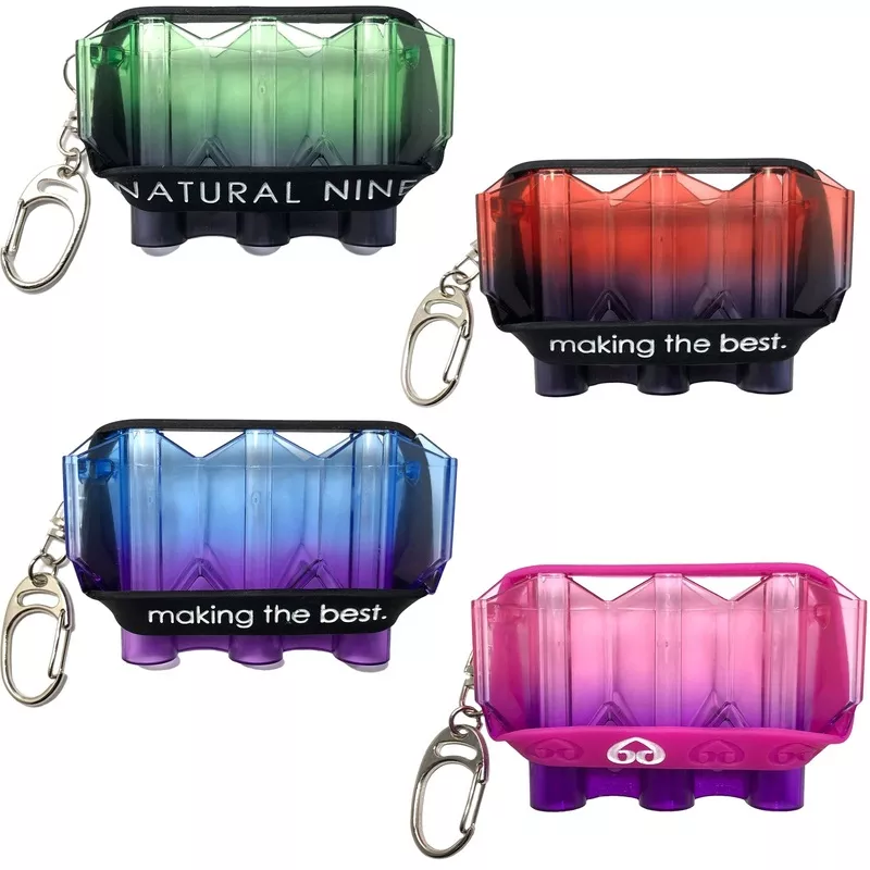 L-Style - Natural 9 - KrystaL Flight Case - Twin Colour Blue