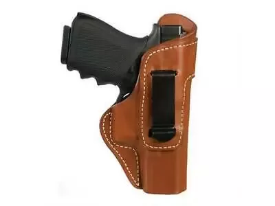 Leather Size 19 Inside-the-Pants w/ Clip Holster