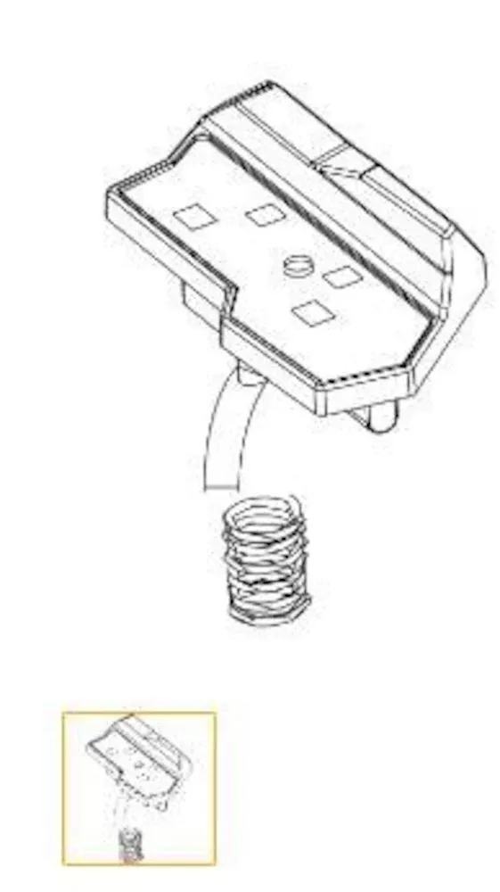 Lowrance Ghost Button, Rear Right Kit 000-15313-001