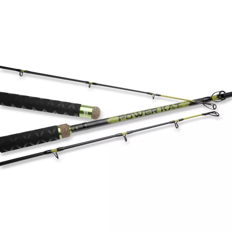 Mustad MR014-VCBB-H-7 Power Kat 7’0″ Heavy Casting Rod 2-Pc