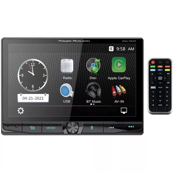 Power Acoustik CPAA-70D10F Floating Multimedia Touchscreen