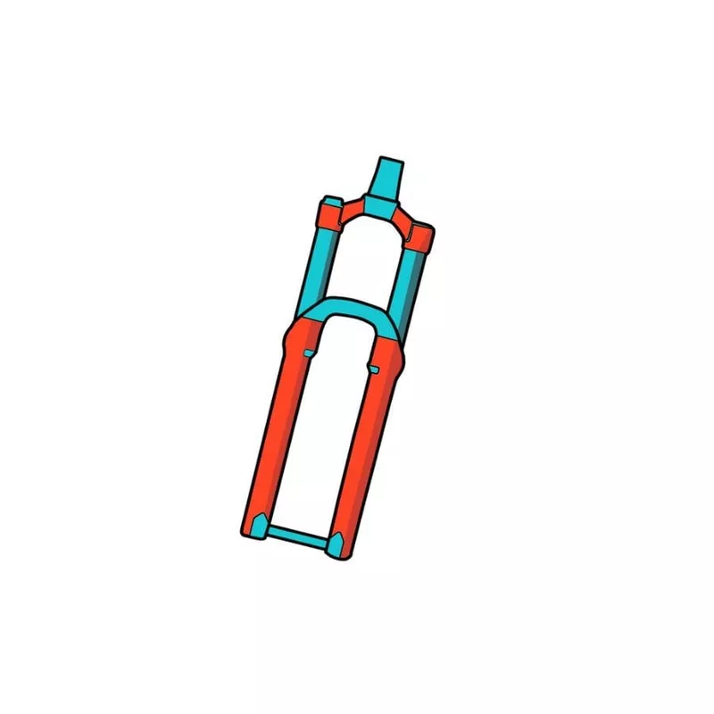 RideWrap Covered MTB Fork Protection Kit