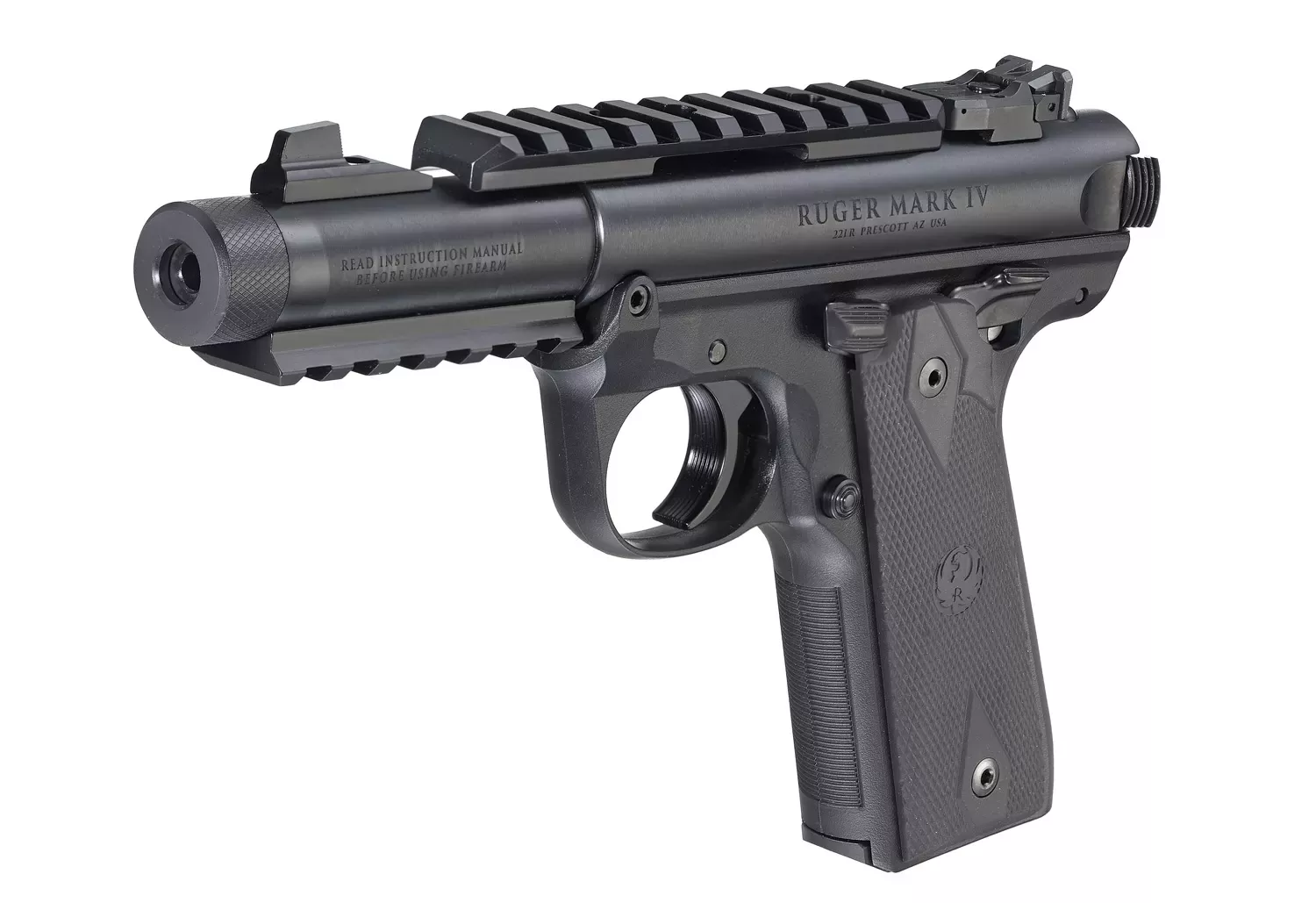 Ruger Mark IV 22/45 Tactical .22 LR 4.4″ bbl