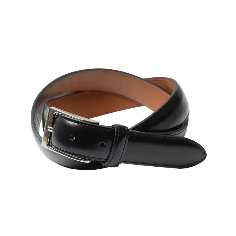 Smooth Leather Belt Black (19)