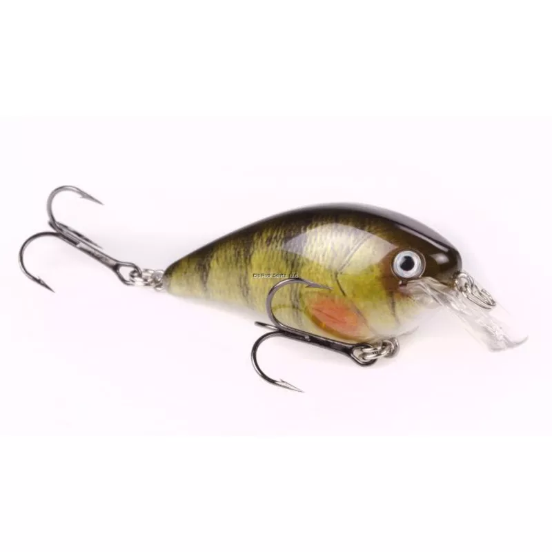 Strike King Pro Model KVD 1.5 Square Bill Silent Crankbait Yellow Perch JC18162693