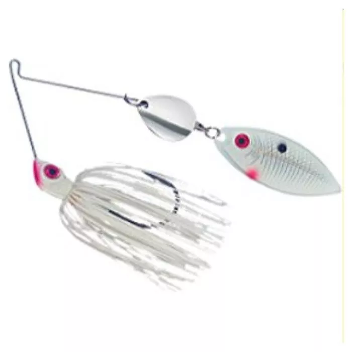 Strike King Red Eyed Spinnerbait - 3/8 oz. - White