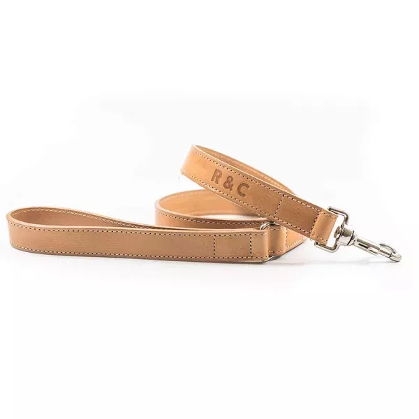 “Trieste” Italian Leather Dog Lead – by Ralph & Co