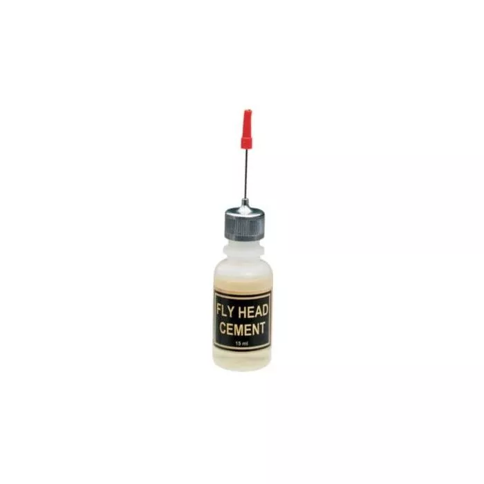 Wapsi Fly Head Cement with Applicator Bottle