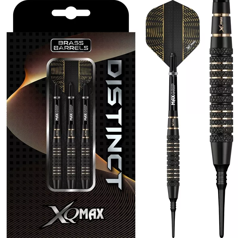 *XQMax Distinct Darts - Soft Tip - M2 - Black