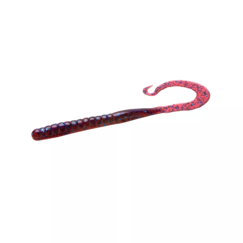 Zoom Mag II Worm Black Red Glitter 9 inches 20 Pack JC18166797