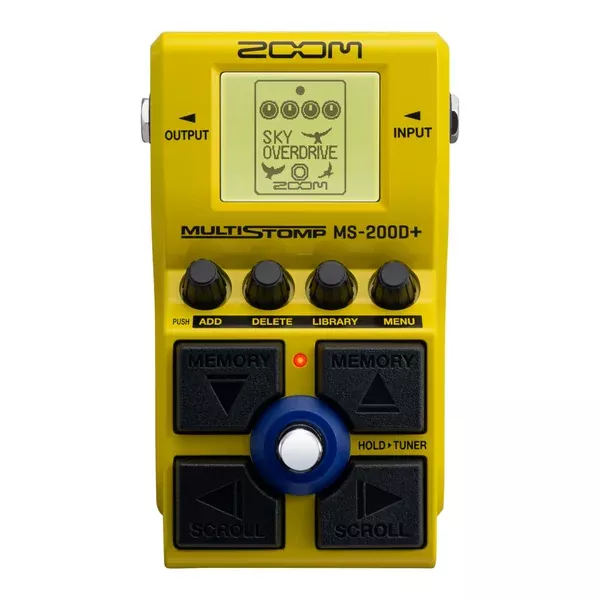 Zoom MS-200D+ MultiStomp Multi-Effects Pedal