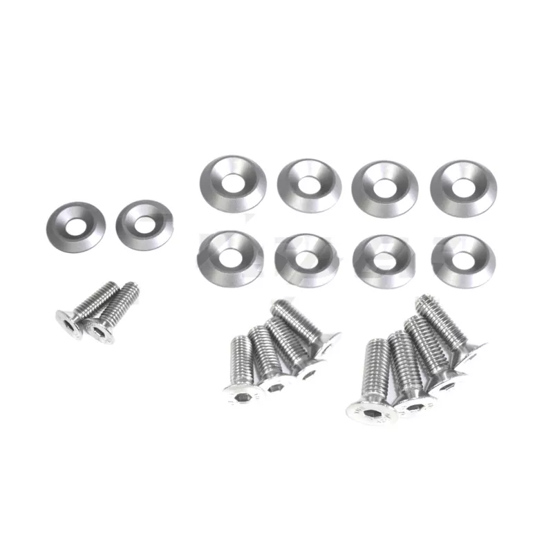 ZSPEC Trunk Dress Up Bolts Stainless/Billet Kit | 2013-2021 Subaru BRZ/Scion FR-S/Toyota 86 (00843612112385) Gloss Black