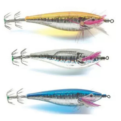ZunZun Jibidevon Laser squid jig 80 mm Multicolor | Waveinn